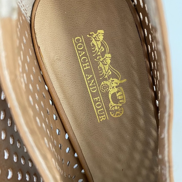 Coach and Four Zipper Heels - Picture 3 of 6